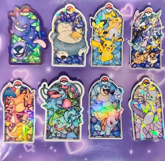 Poke waterproof stickers