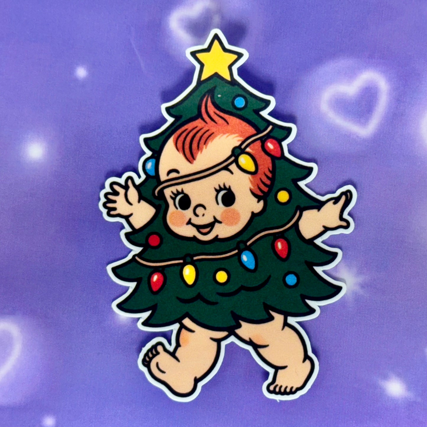 Kew Christmas waterproof stickers