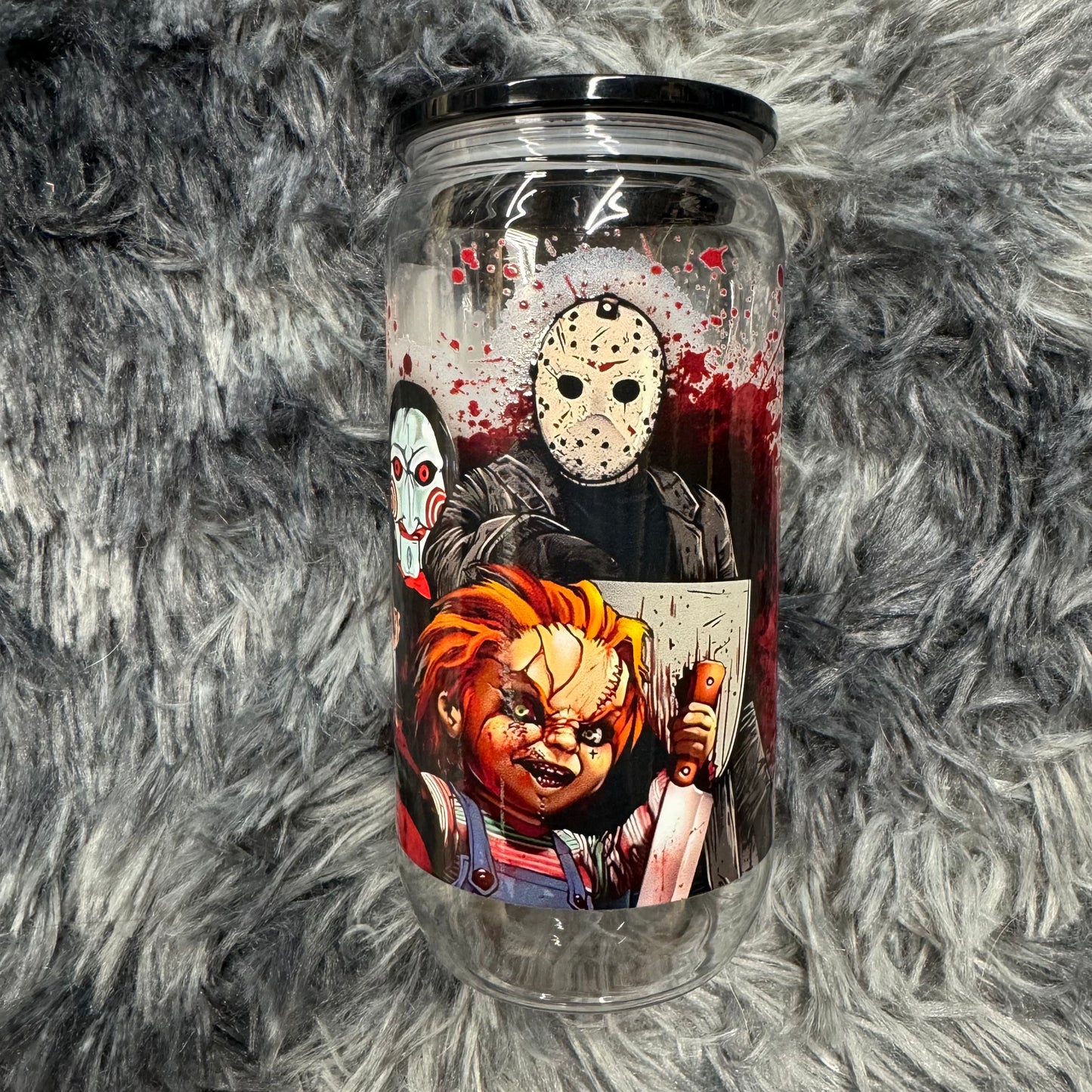 Horror friends 2 acrylic cup