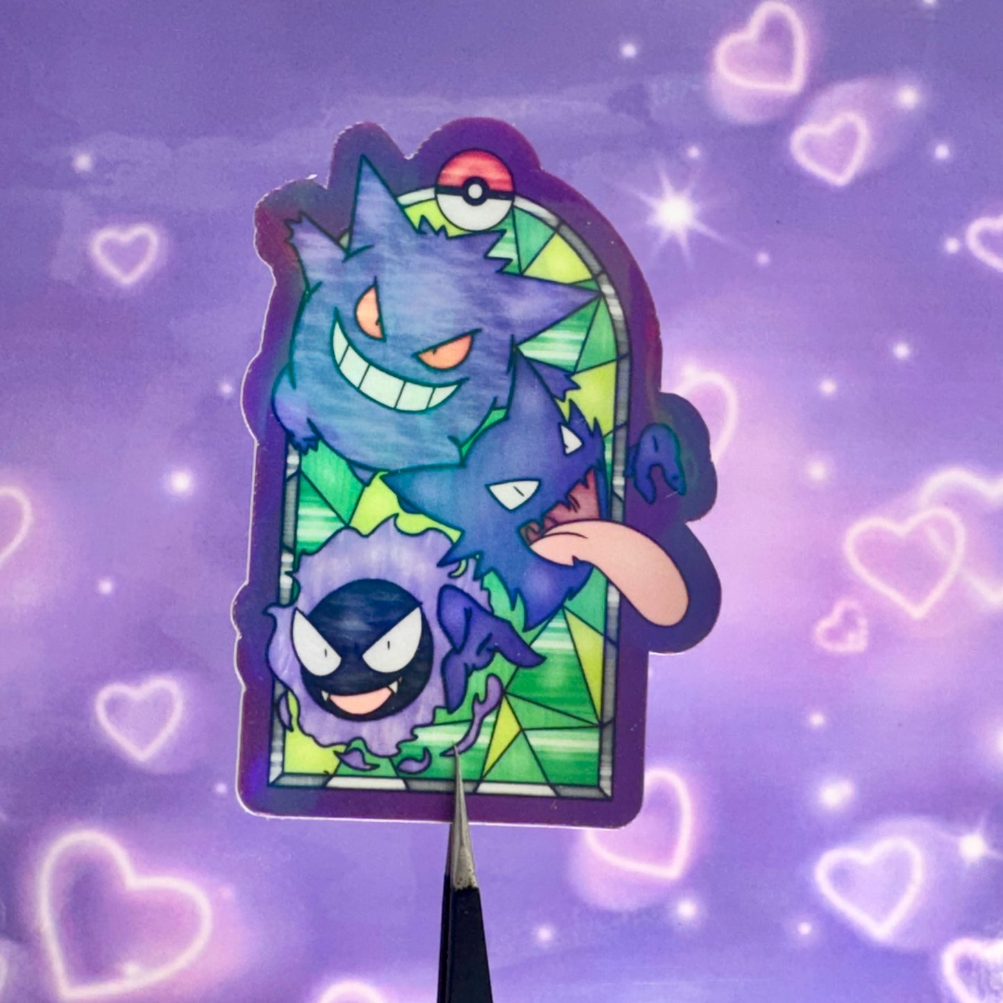 Poke waterproof stickers