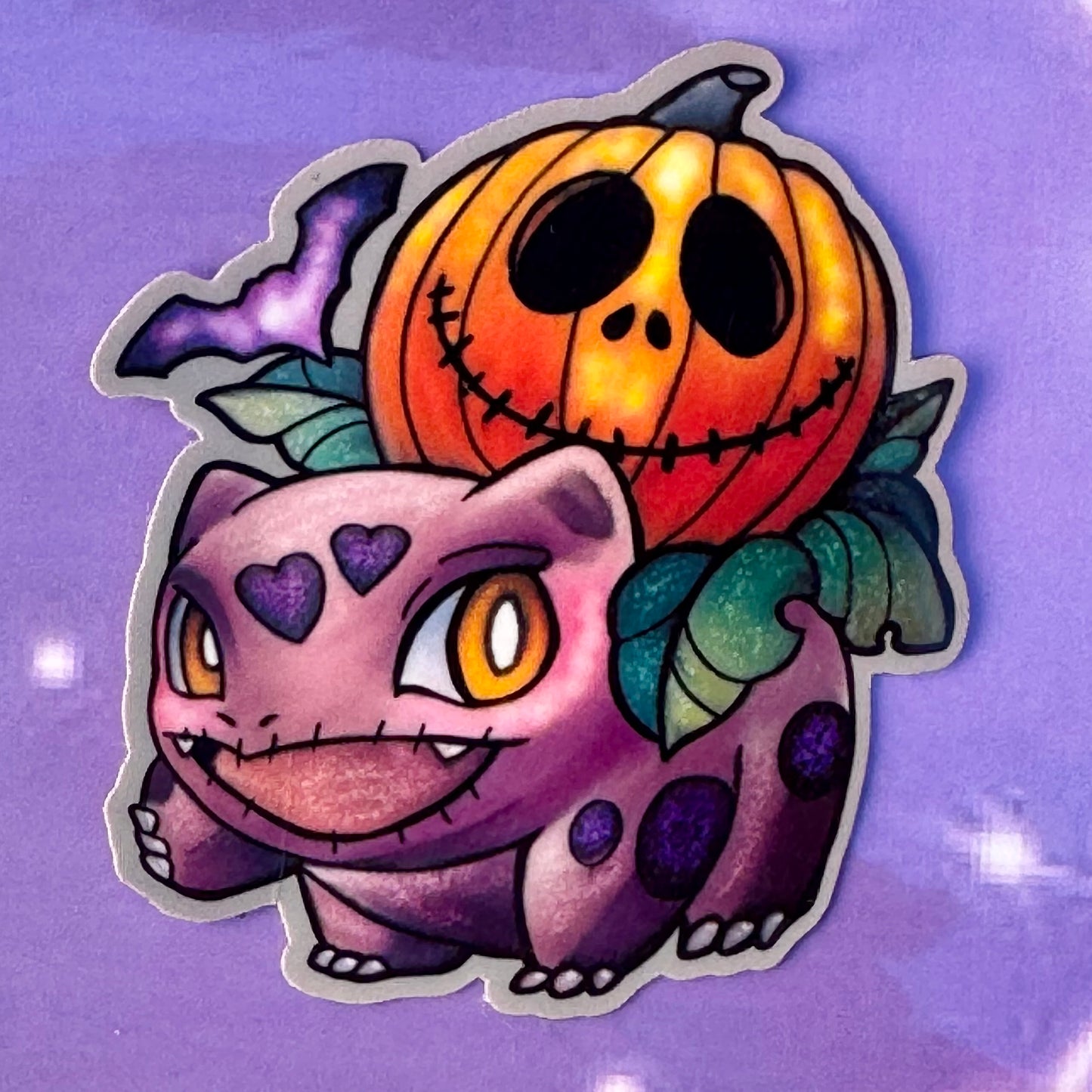 bulbasaur waterproof sticker