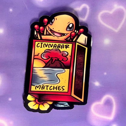 Fire poke waterproof stickers