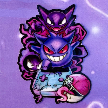Gangar waterproof sticker