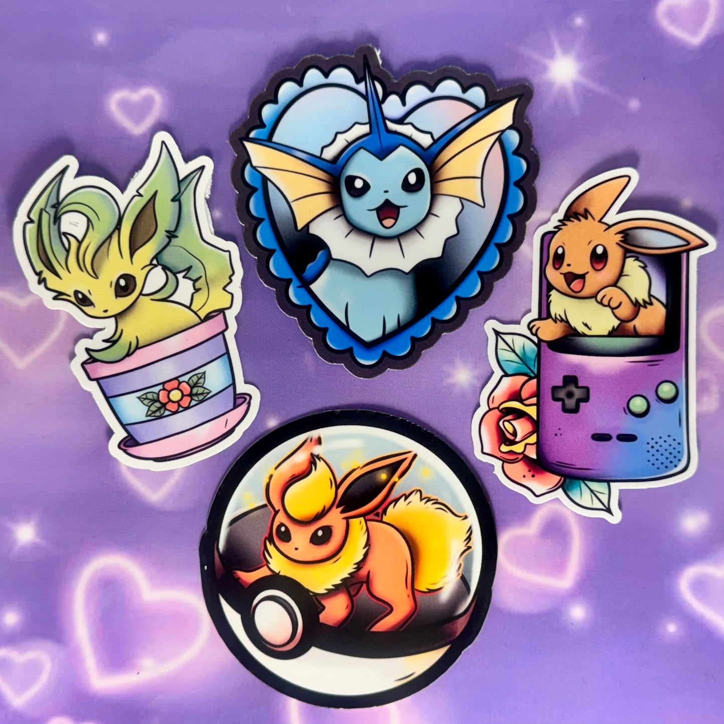 Ev Poke waterproof stickers