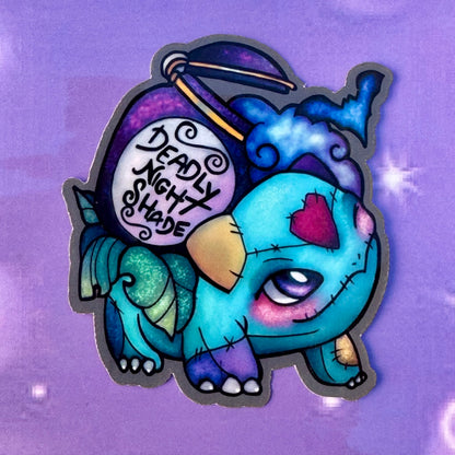 bulbasaur waterproof sticker