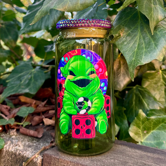 Baby oogie boogie  glass cup