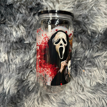 Horror friends 2 acrylic cup