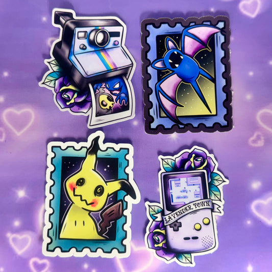 Ghost waterproof stickers