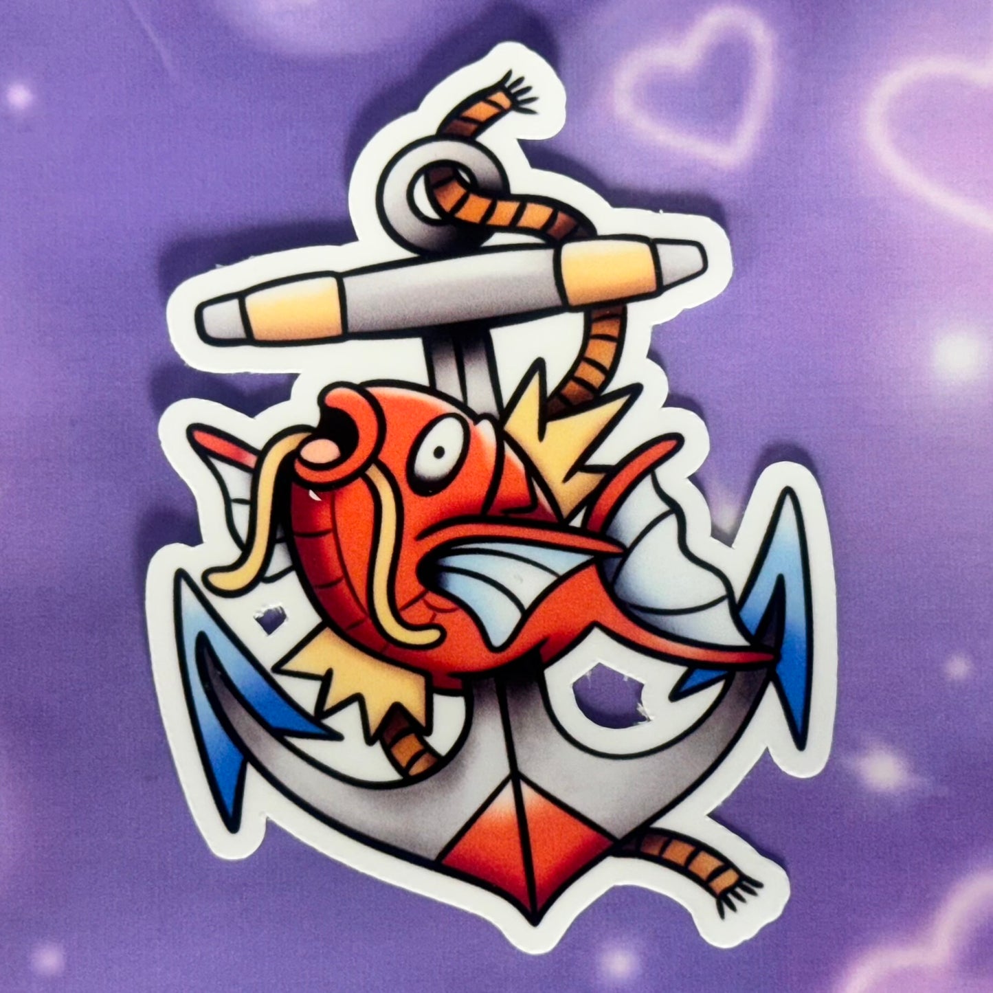 Water poke waterproof sticker
