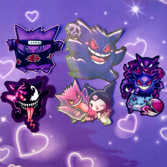 Gangar waterproof sticker