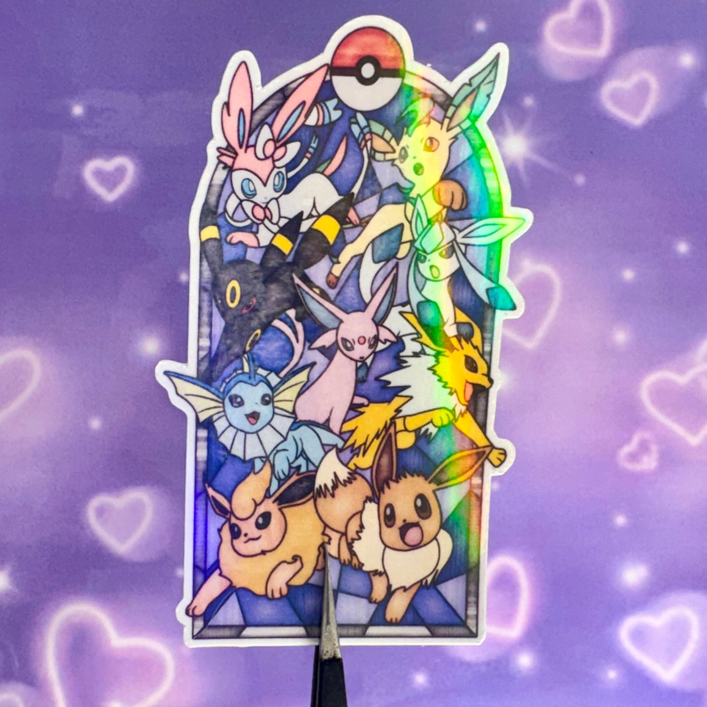 Poke waterproof stickers