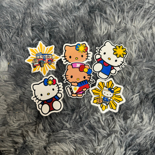 Ph kitty waterproof stickers