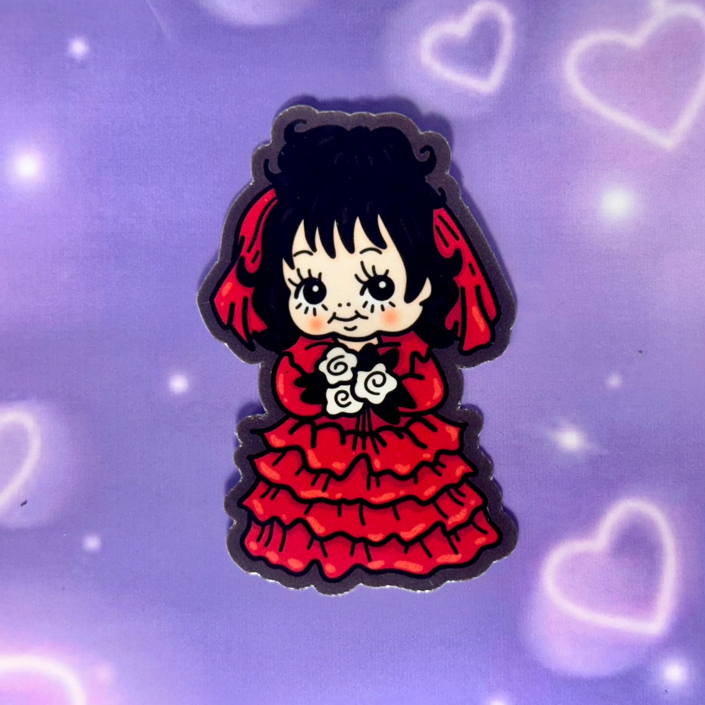 Kew/ Halloween horror sticker
