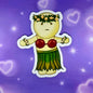 Aloha smiski waterproof stickers
