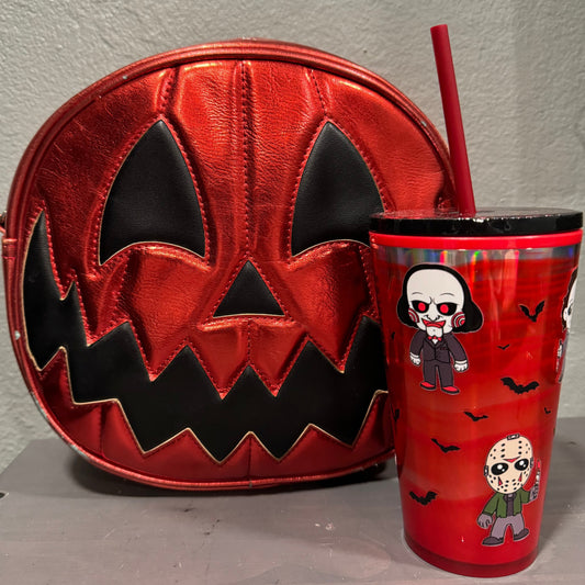 Horror characters tumbler