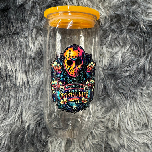 Camp crystal lake acrylic cup