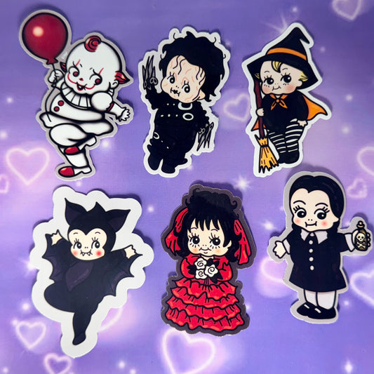 Kew/ Halloween horror sticker