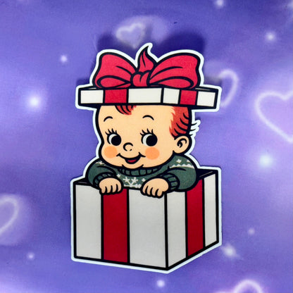 Kew Christmas waterproof stickers