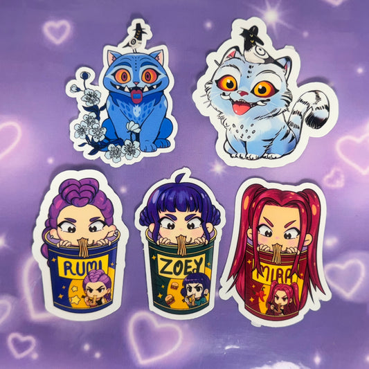 Kpop waterproof sticker