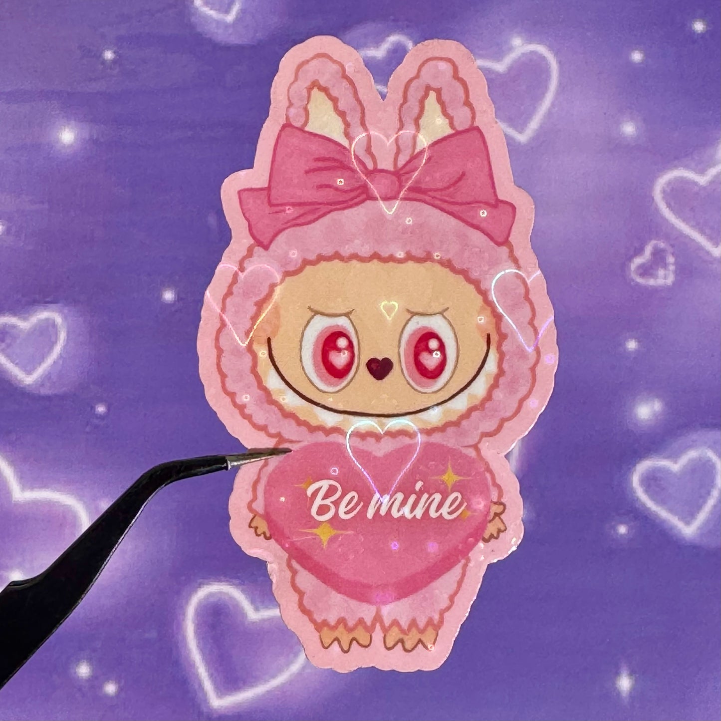 V day labu waterproof stickers