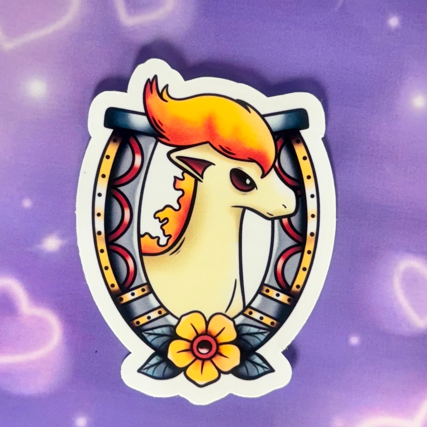 Fire poke waterproof stickers