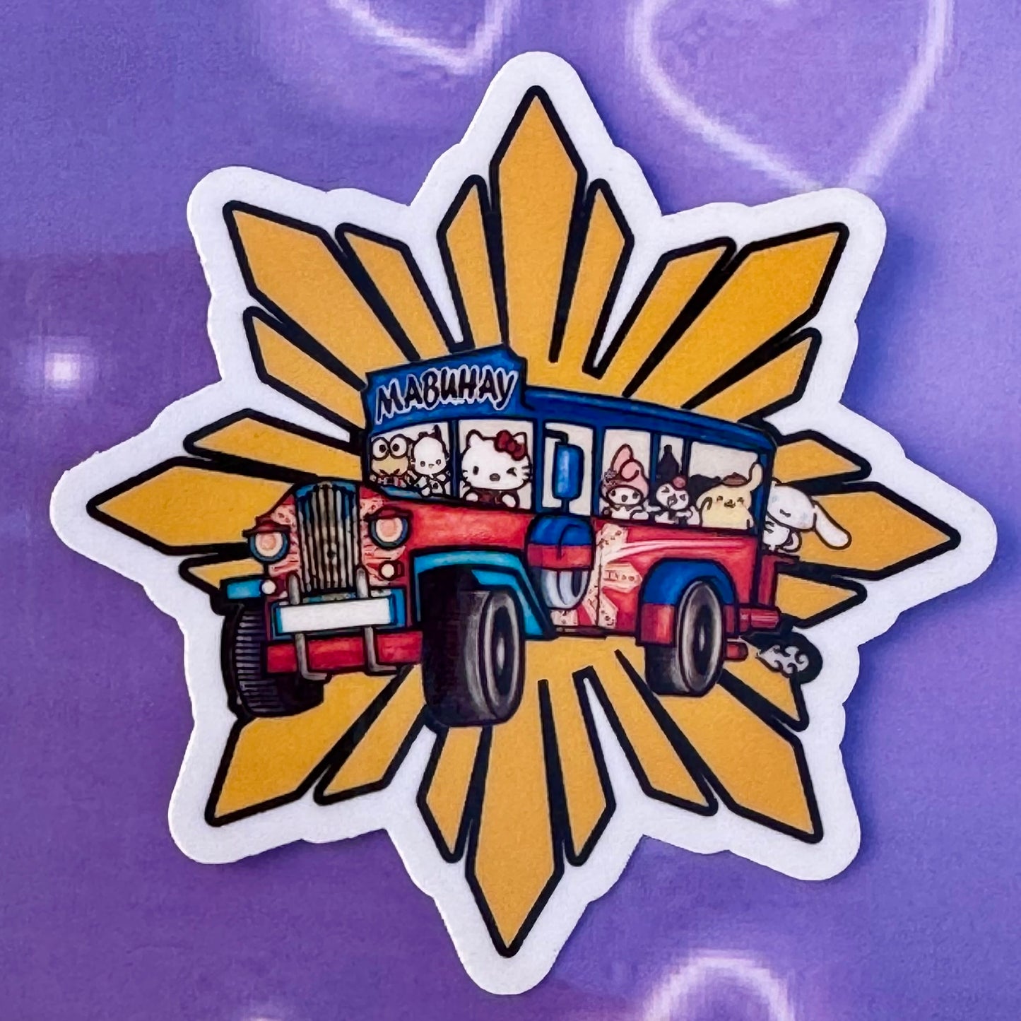 Ph waterproof stickers
