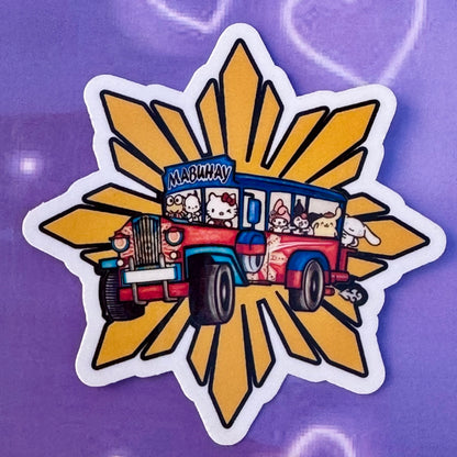 Ph waterproof stickers
