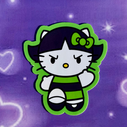 Powerpuff water proof stickers