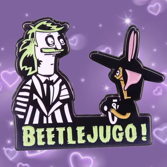 Beetlejugo enamel pin