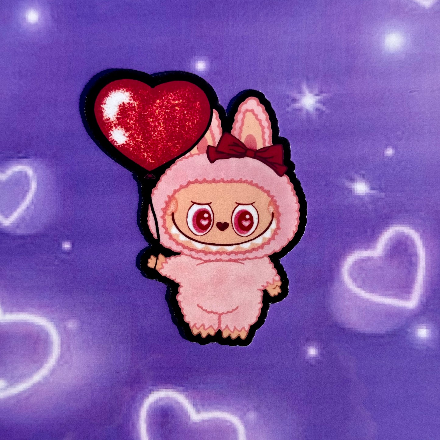 V day labu waterproof stickers