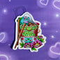 Poke noodle waterproof stickers