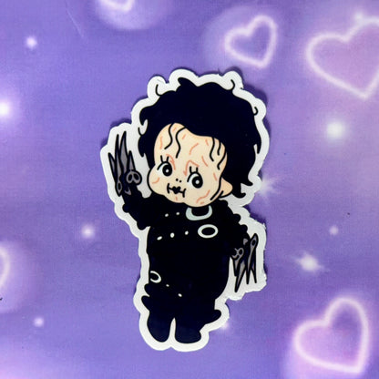 Kew/ Halloween horror sticker