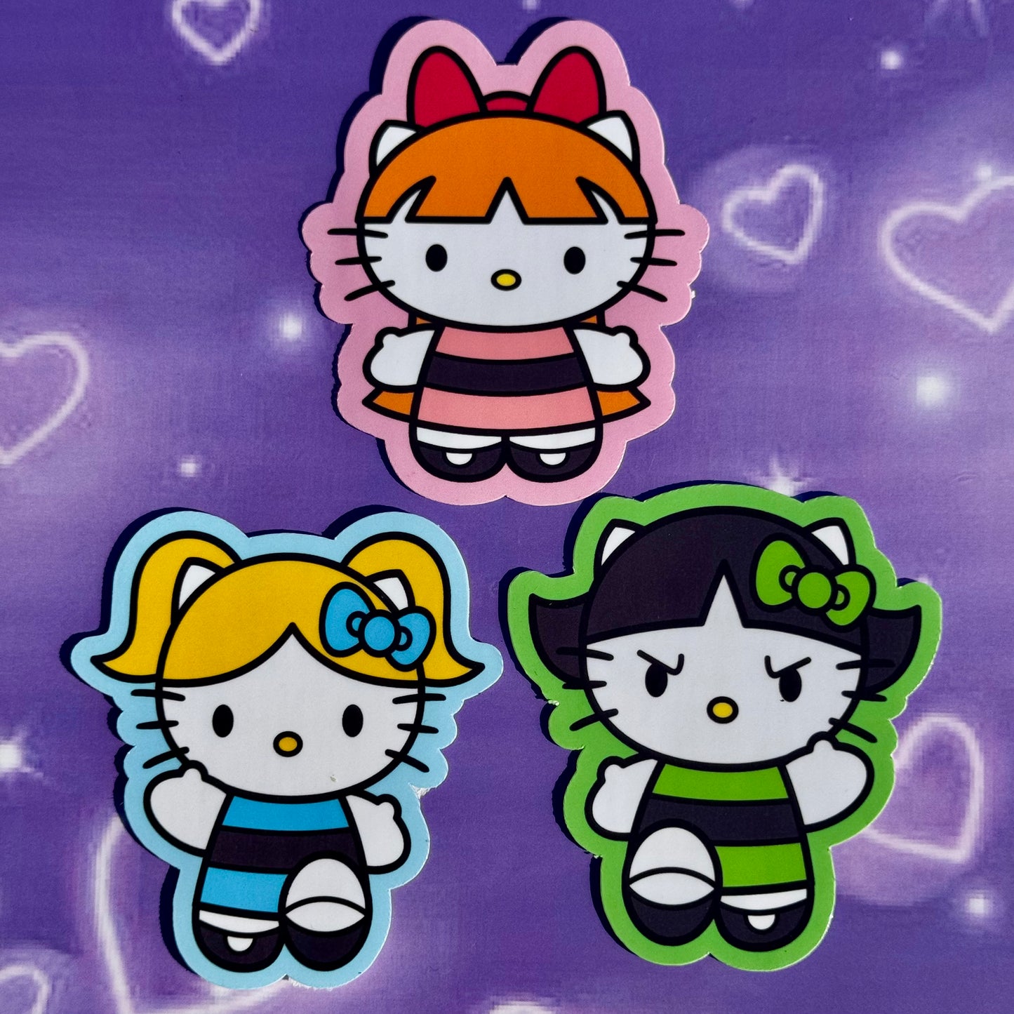 Powerpuff water proof stickers