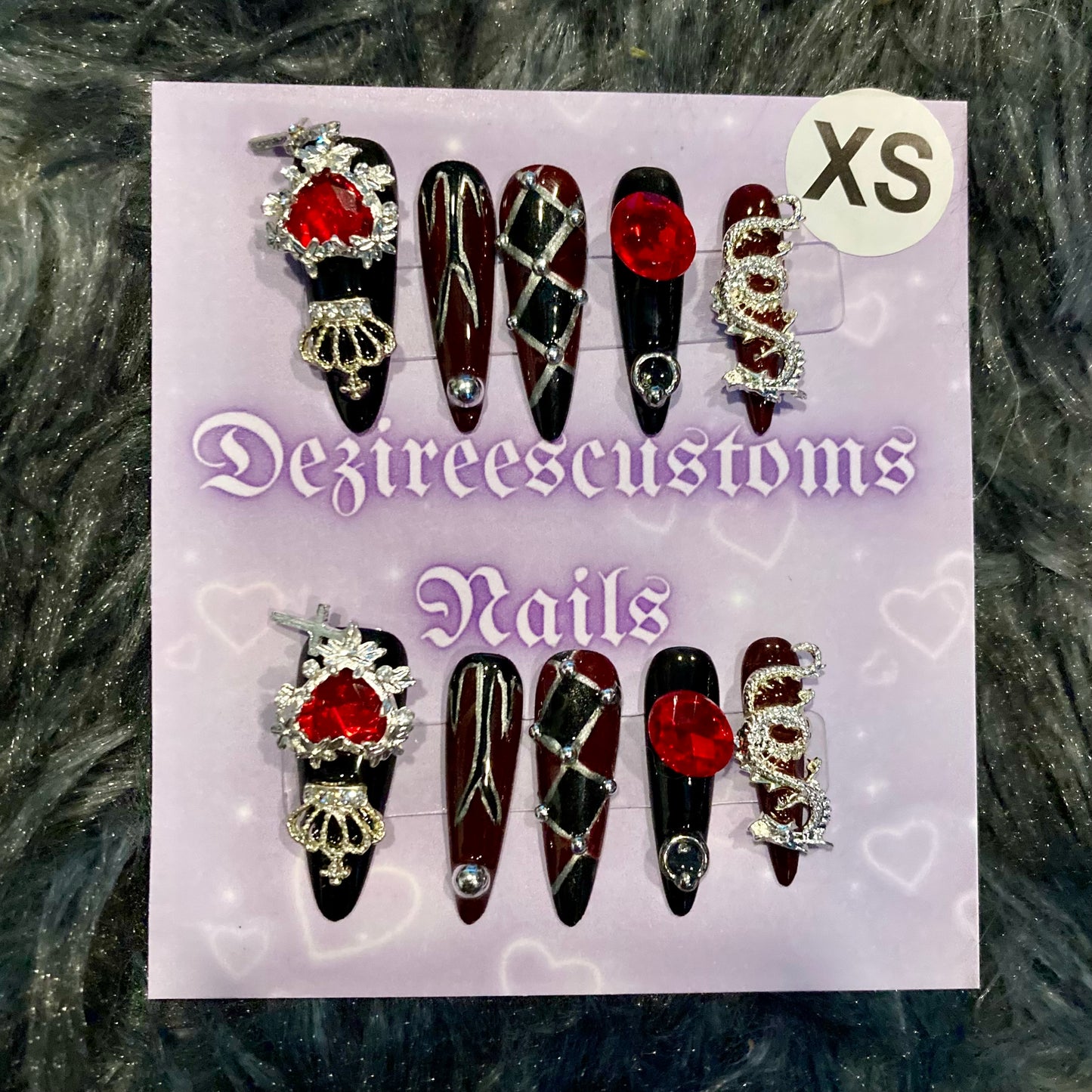 Extra long gothic nails