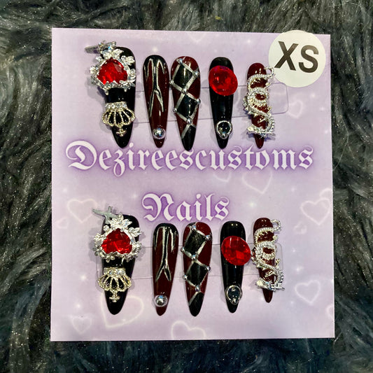 Extra long gothic nails