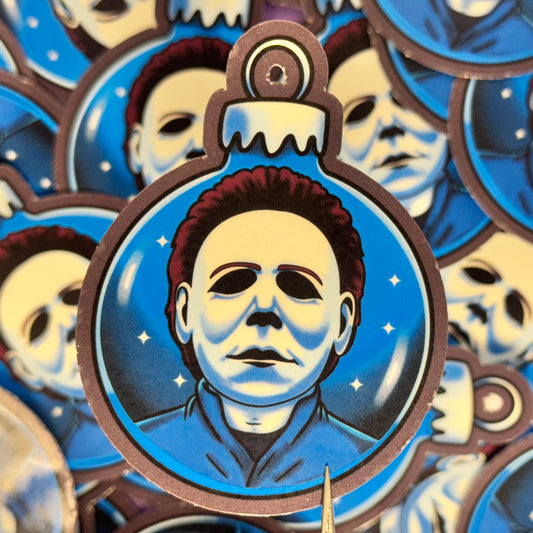 Micheal ornament sticker