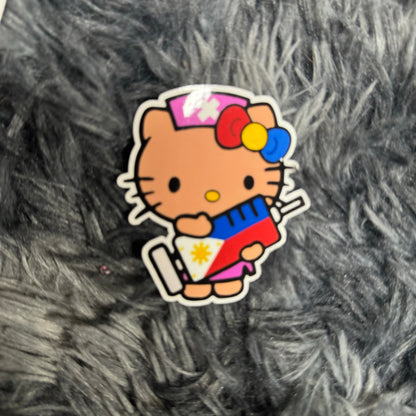 Ph kitty waterproof stickers