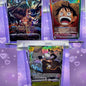 3 One piece cards
